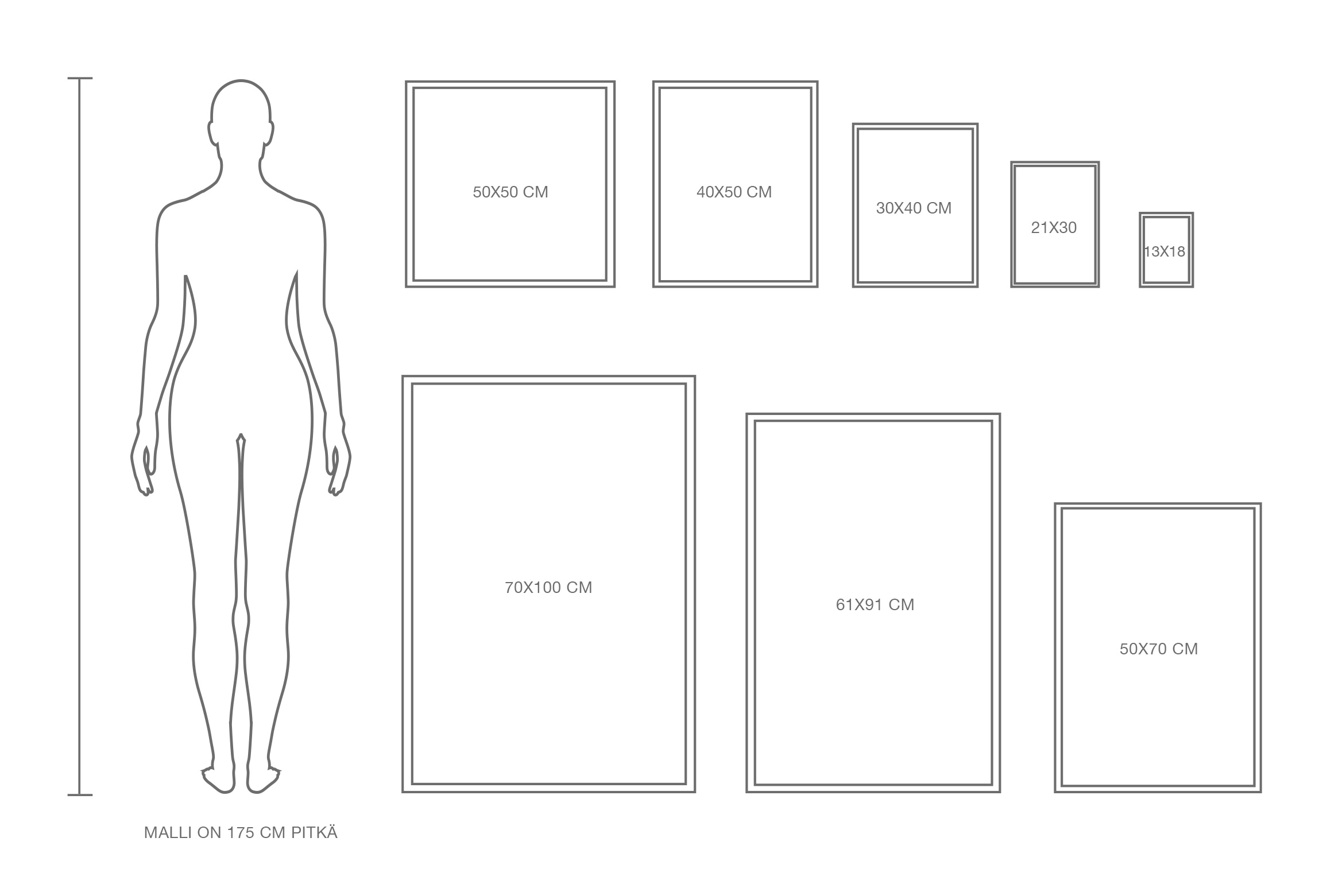 Poster & Frame Shapes 1 Julisteet