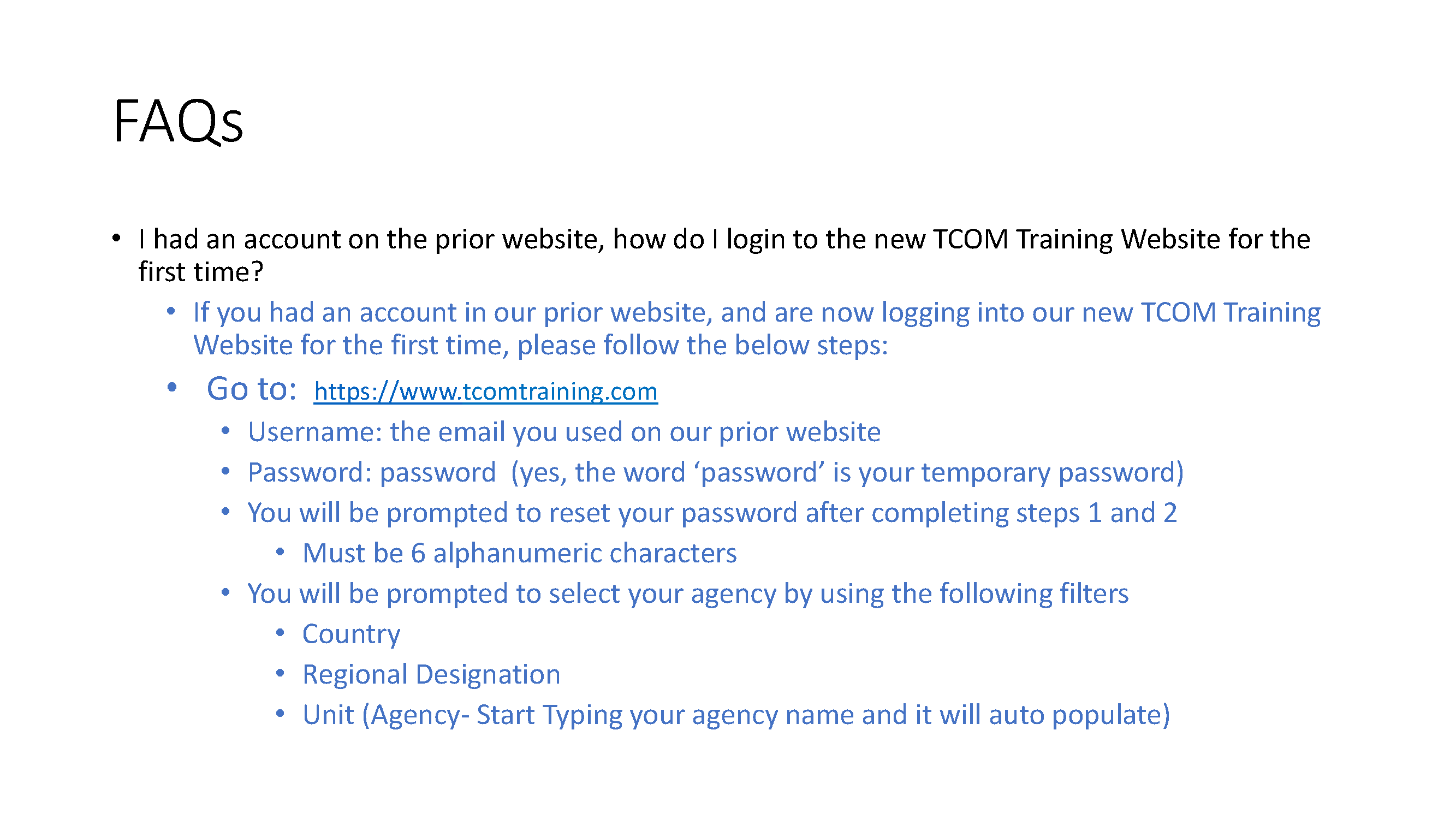 Navigating the Training Site CANSNY Institute