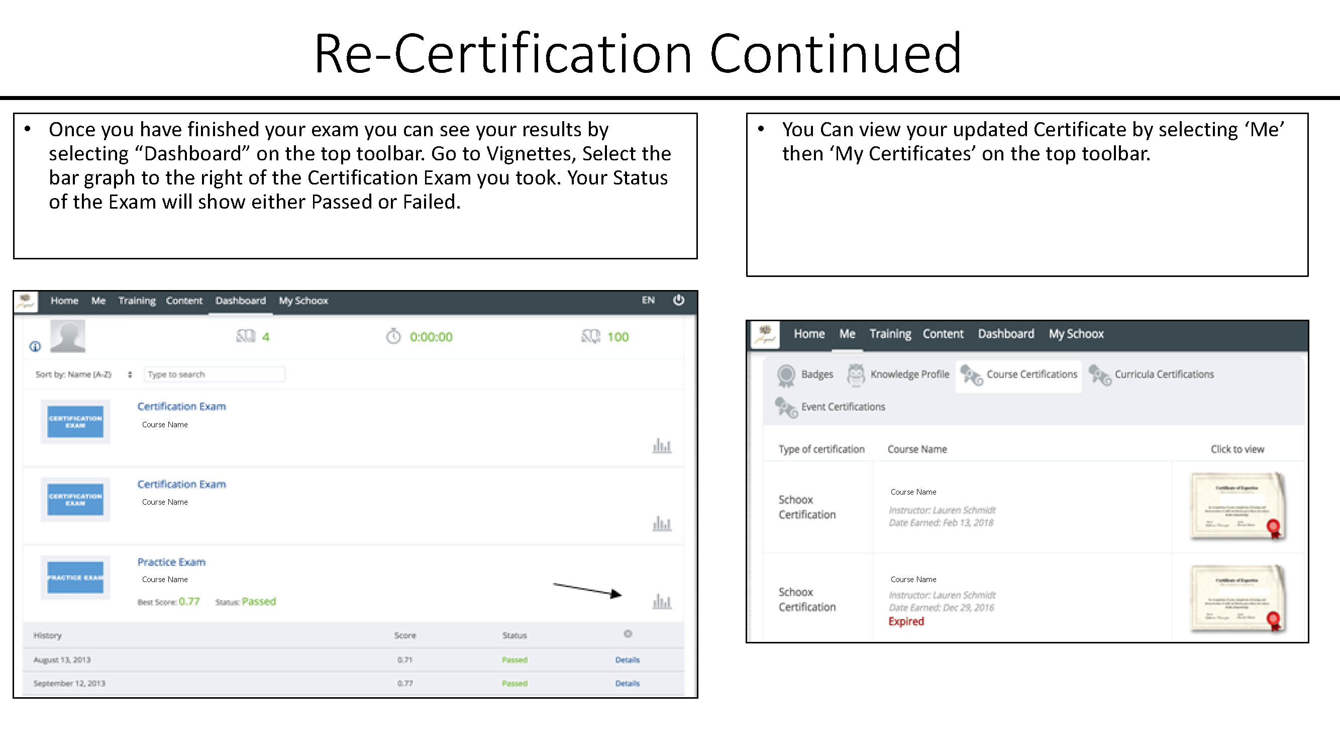 Navigating the Training Site CANSNY Institute Resources and Documents