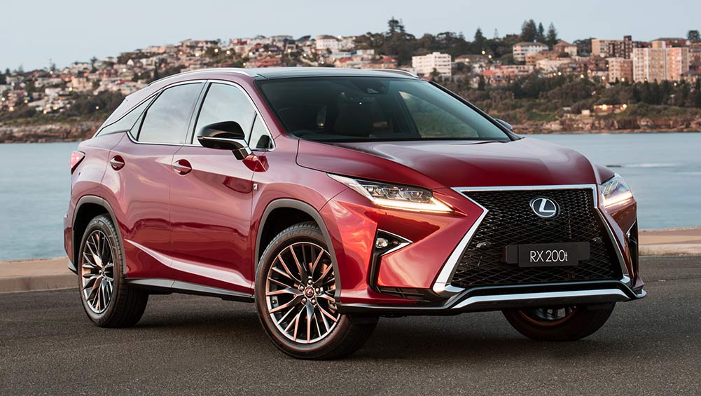 Lexus adds F Sport and Sports Luxury RX 200t variants amid rangewide