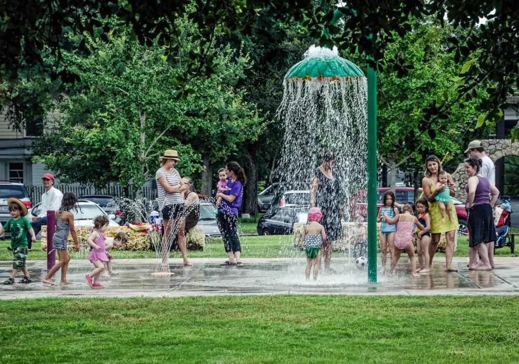 Pease Splash Pad, Austin