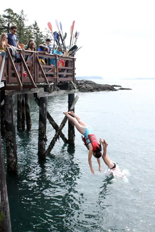 Canoe Island French Camp, Seattle