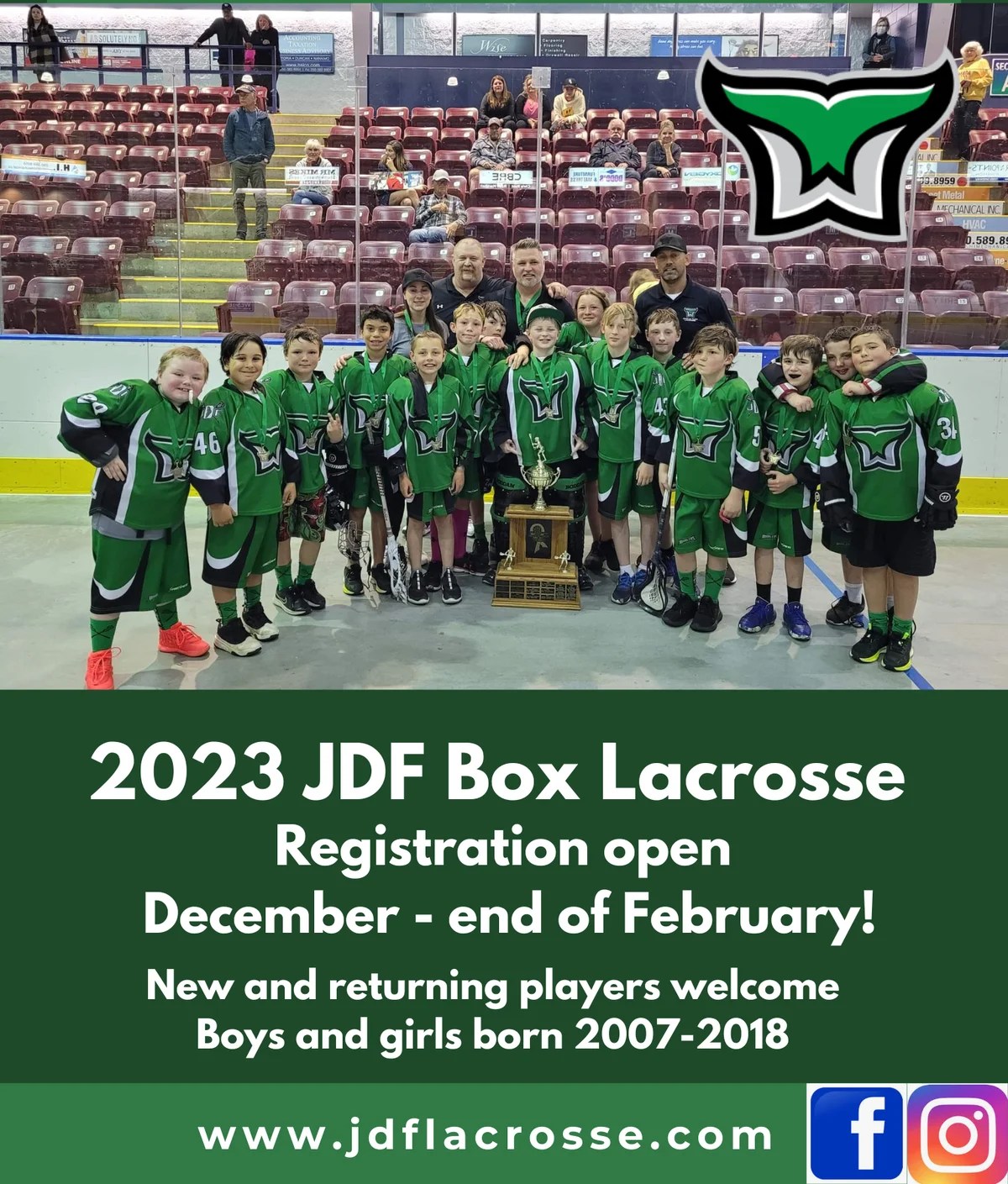 JDF Lacrosse, Victoria