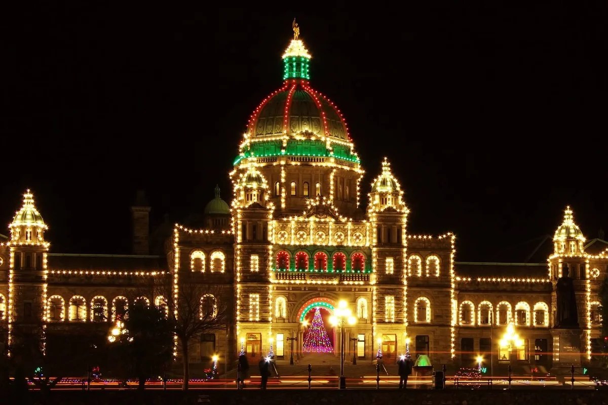 Victoria BC Christmas Lights