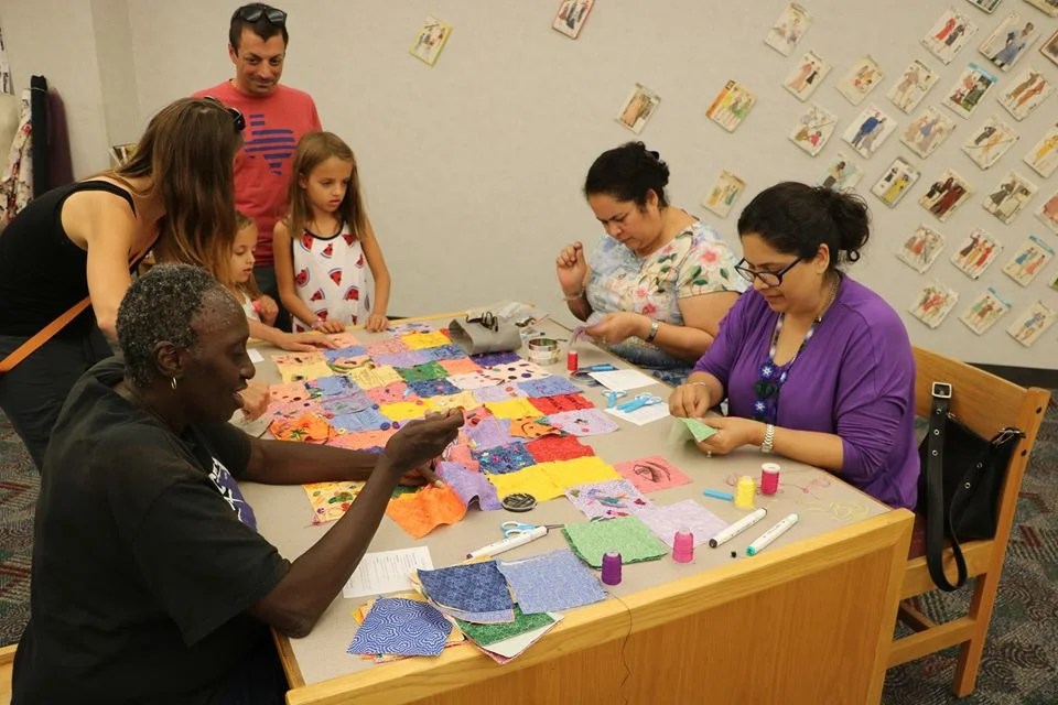 Dallas Public Library Bookmarks in NorthPark Center