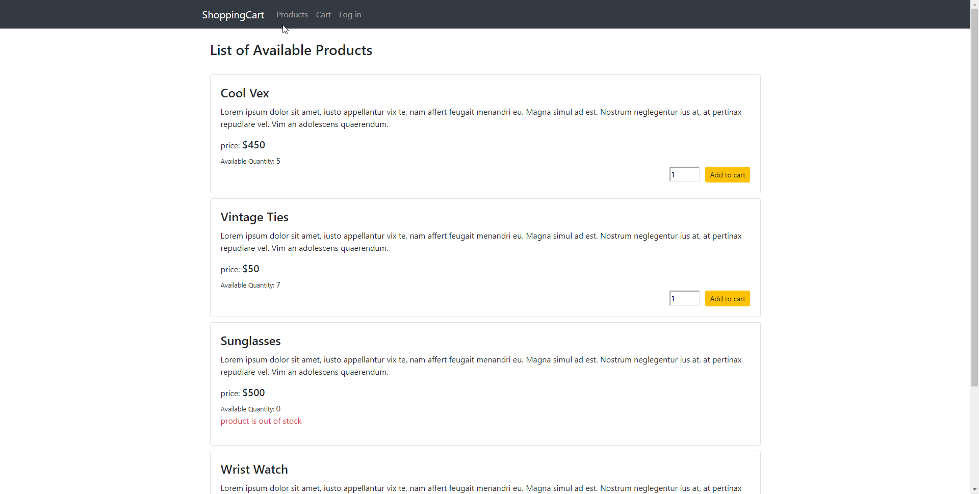 Create a Simple Shopping Cart Using React and Node DZone