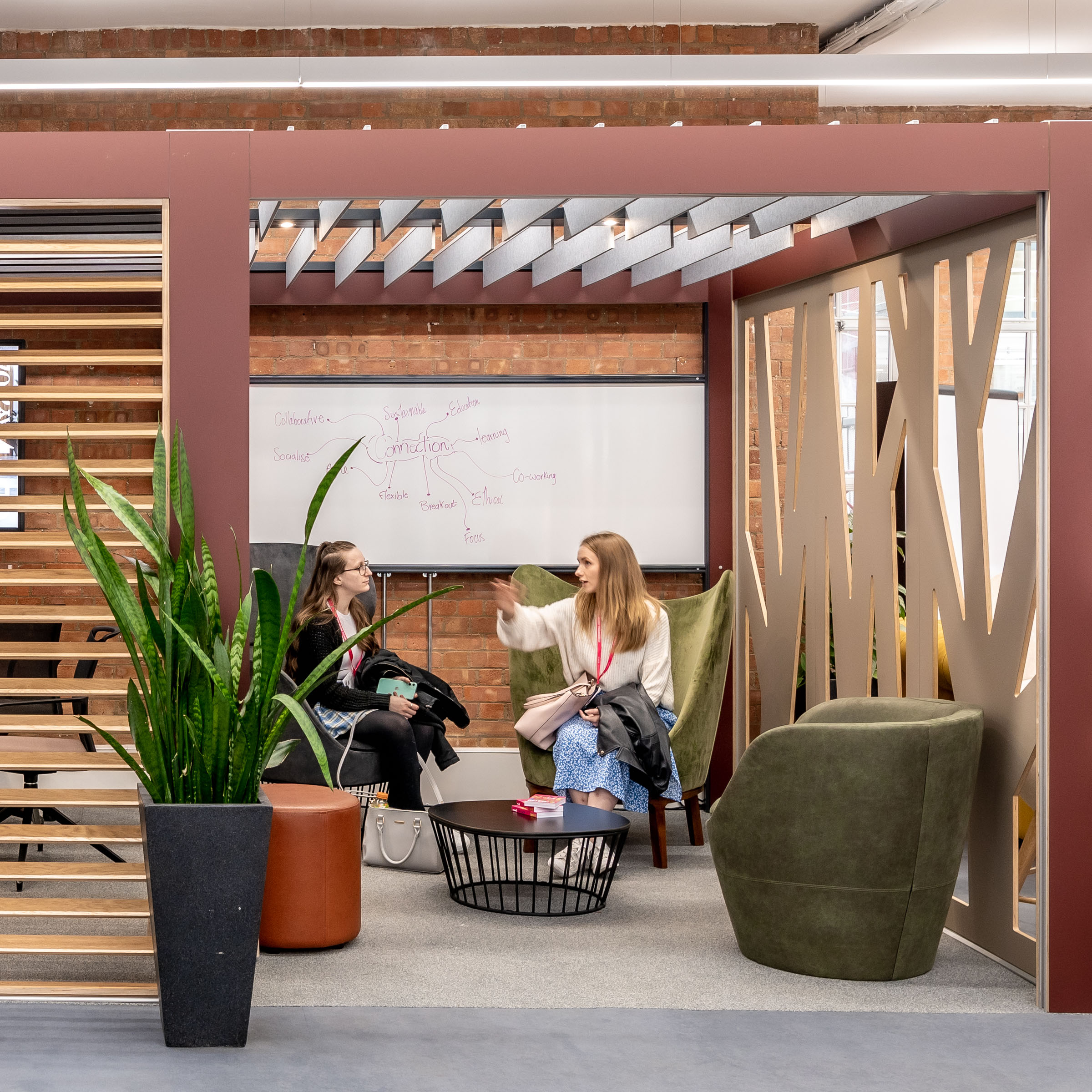 Rooms Freestanding Office Divider Workspace Solution Connection