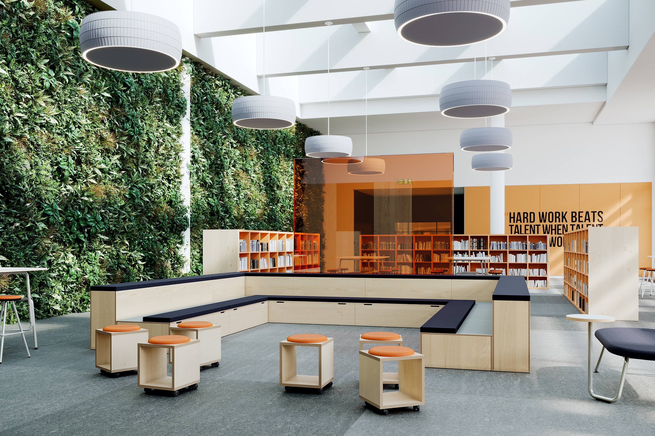 Platforms Seating 2Tier Auditorium Seating Modules Connection UK