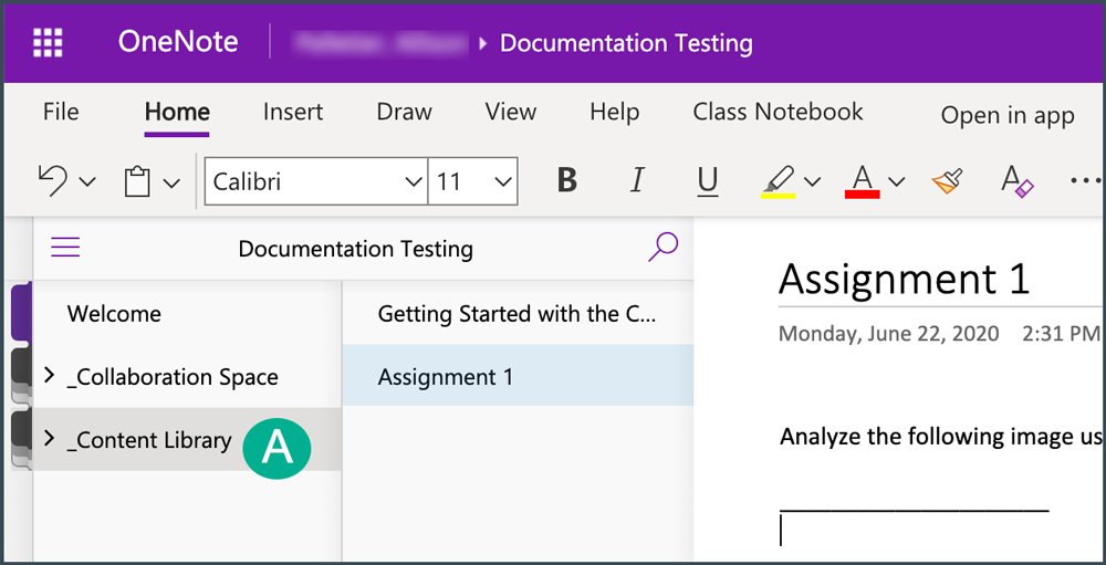 OneNote Class Notebook More Tools Tools Desire2Learn Technology Teaching Guides