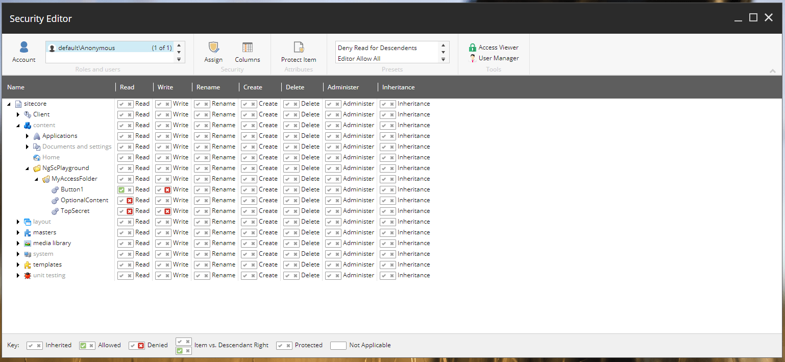 Enable rolebased authorization in a SPEAK 3 application Sitecore