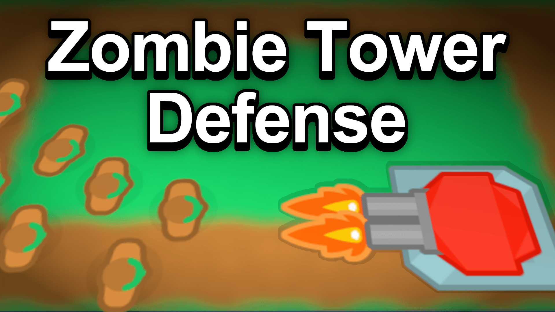 Tower defense war a game example from the GDevelop game making app