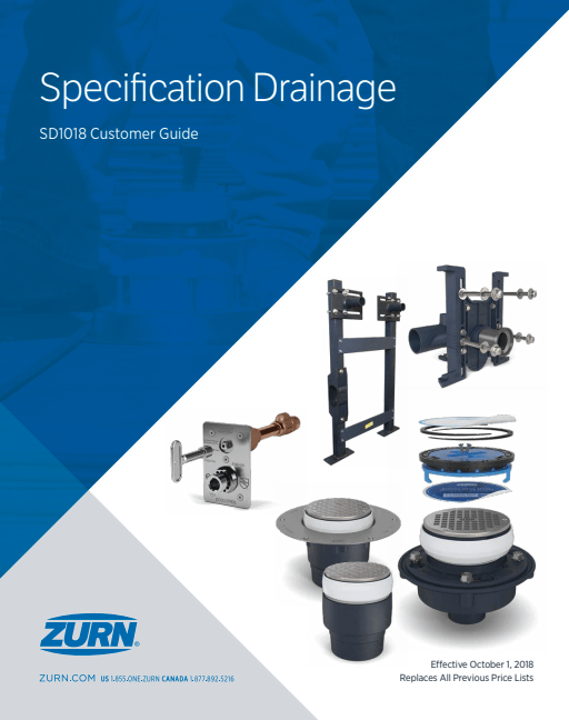 Zurn Product Catalogs And Patents