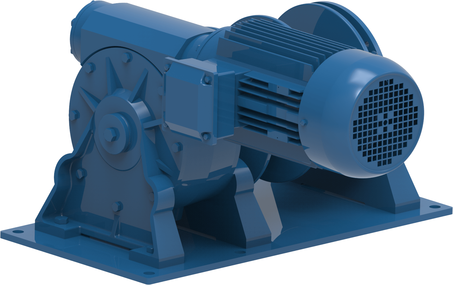 Electric gangway winch 1000 kg 7.5 m/min