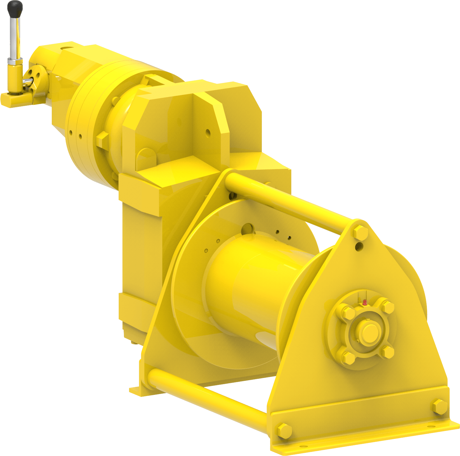 Pneumatic winch F series 2000 kg 15 m/min