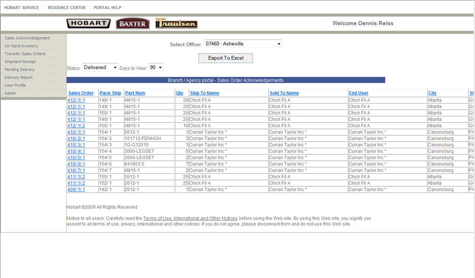 Portal Help On Hand Inventory