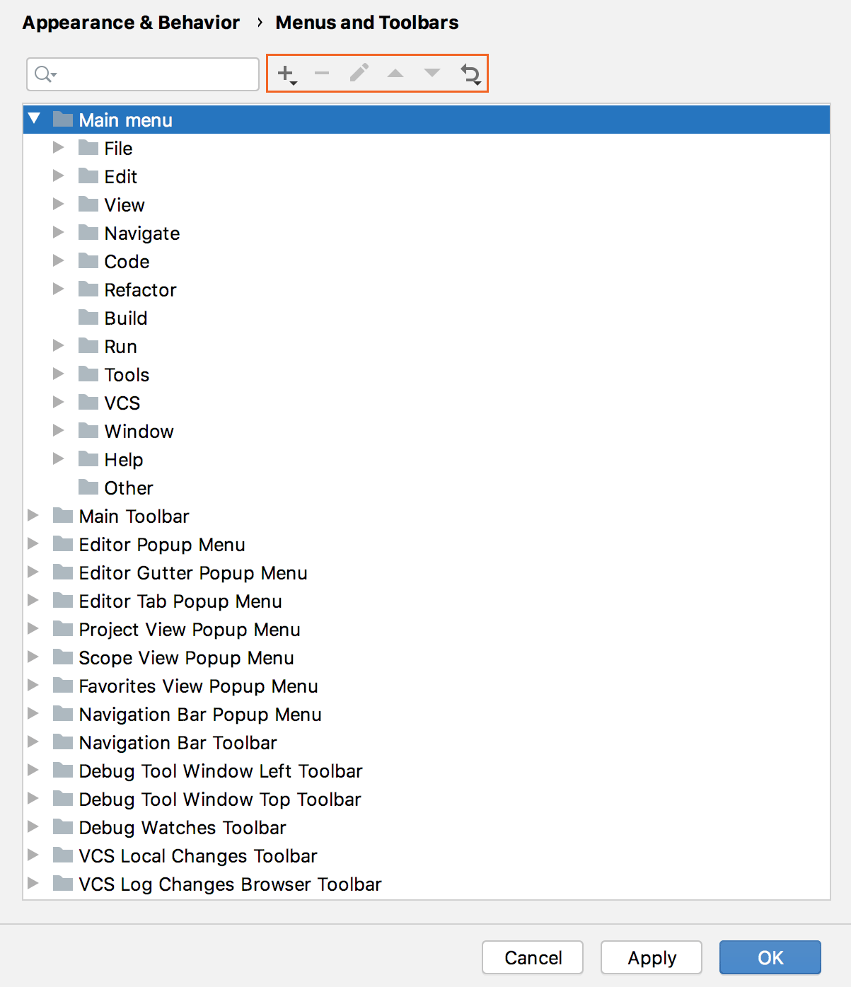 Menus and toolbars Help PyCharm