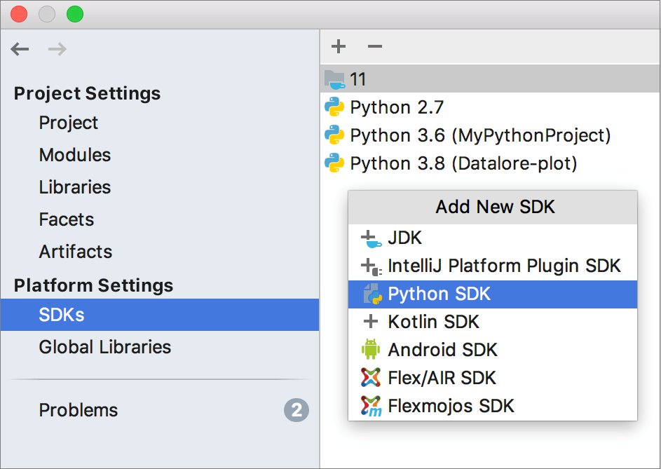 Python—IntelliJ IDEA