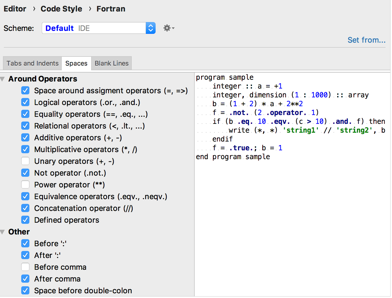 Fortran CLion