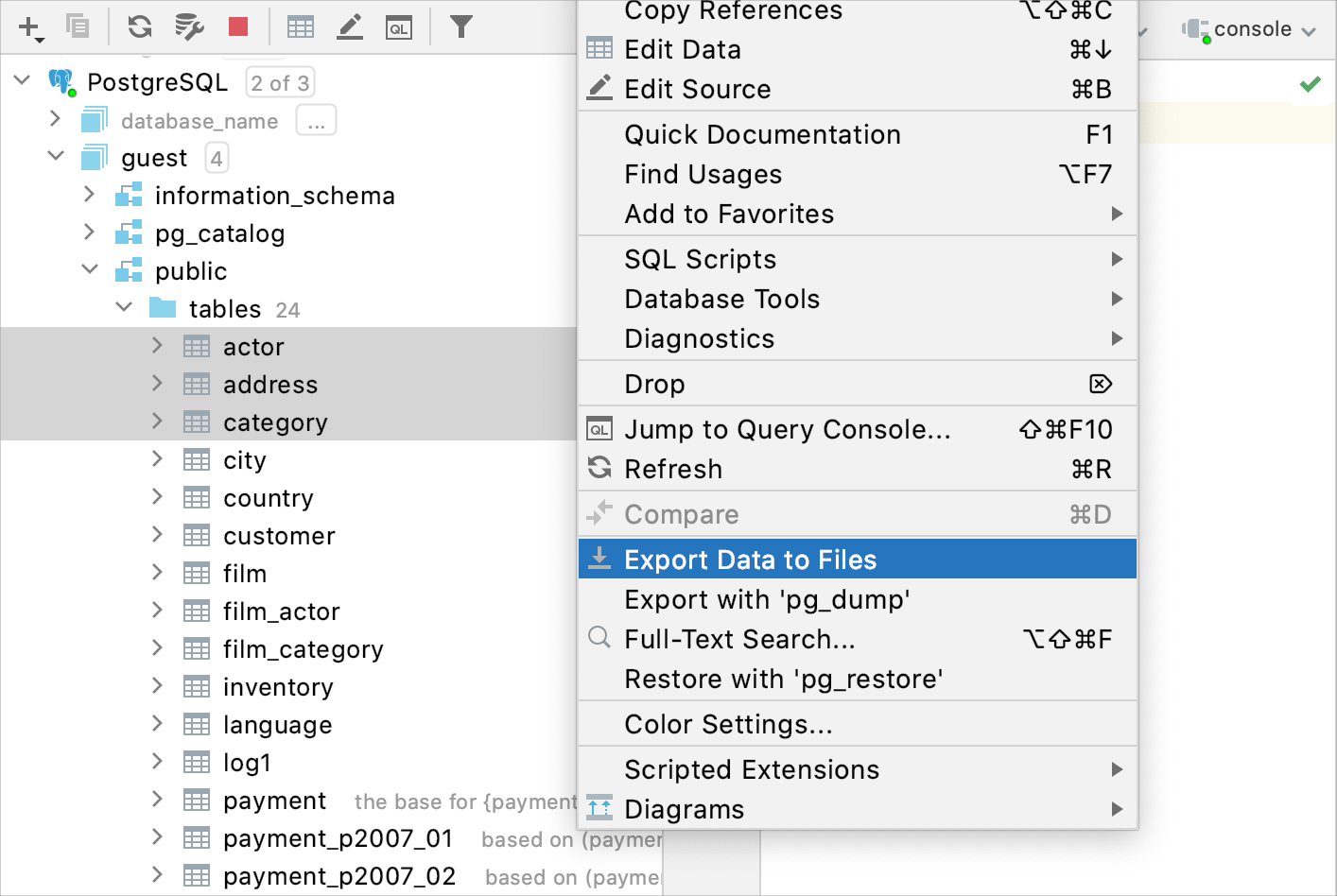 Export IntelliJ IDEA
