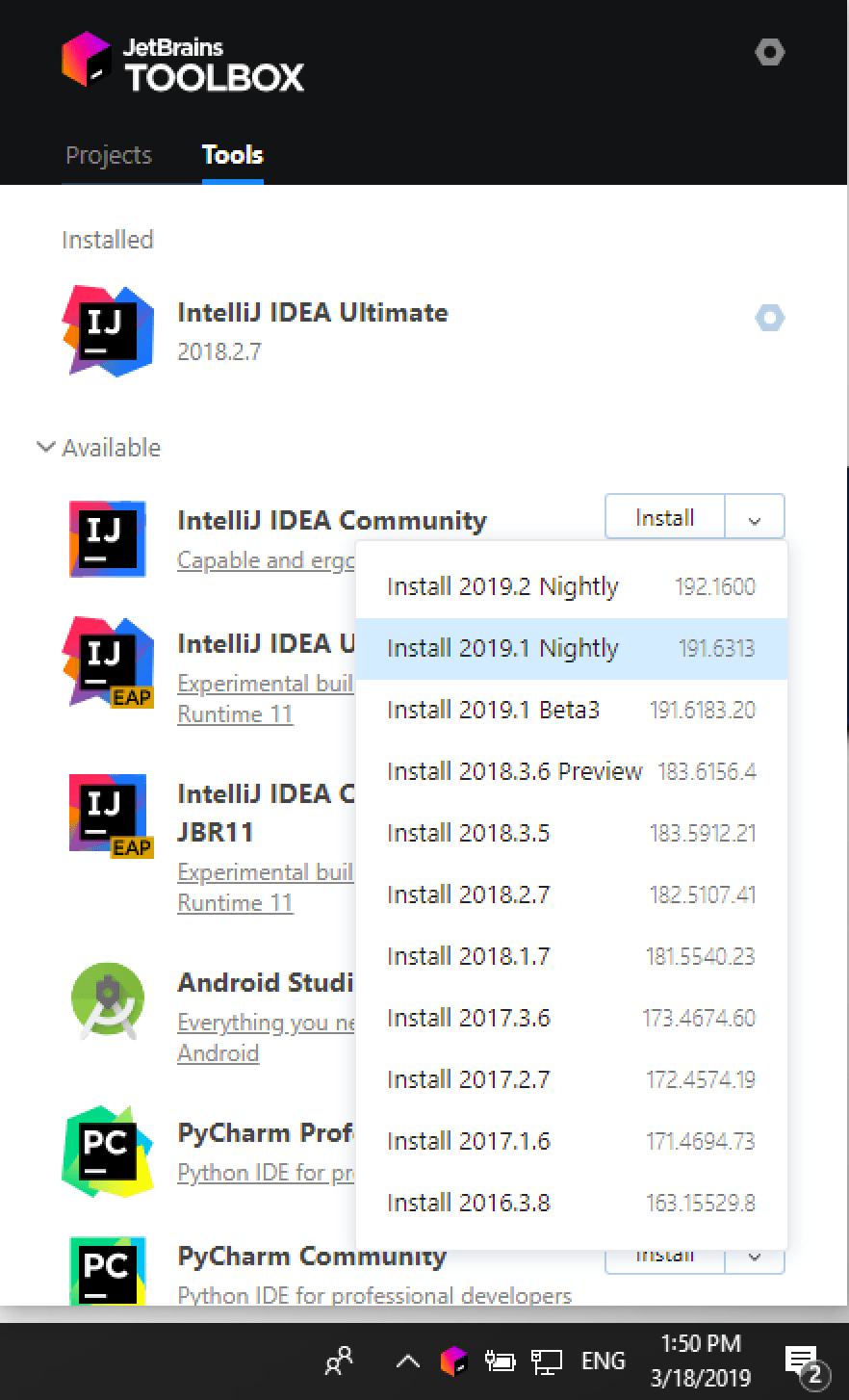 Install IntelliJ IDEA IntelliJ IDEA