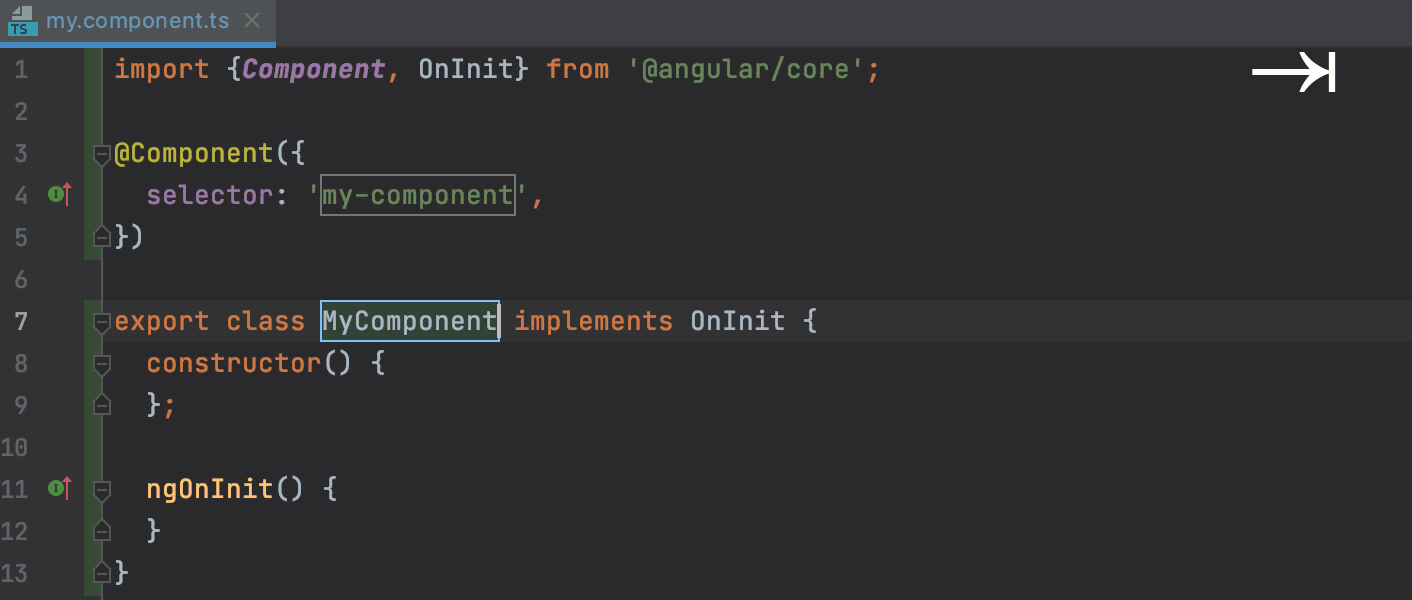 Live template variables Storm