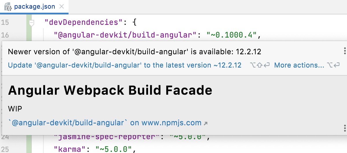 npm, pnpm, and Yarn IntelliJ IDEA