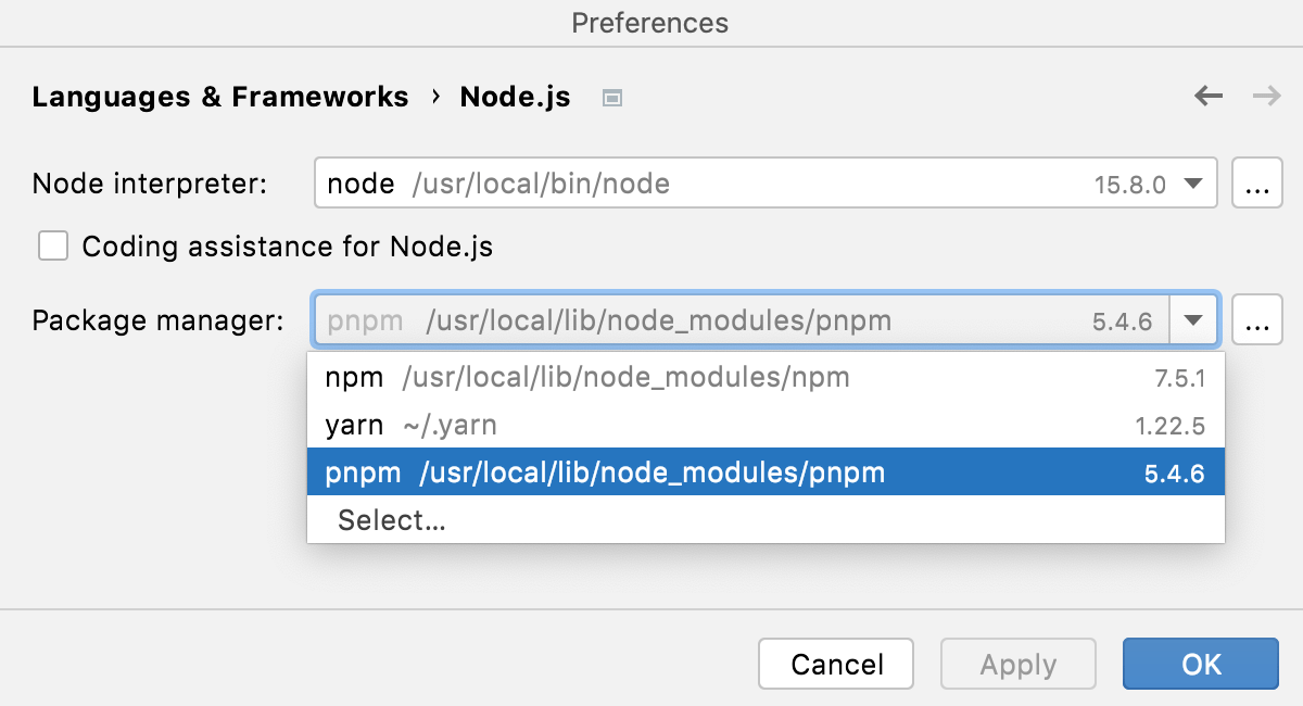 npm、pnpm 和 Yarn_IntelliJ IDEA 中文网
