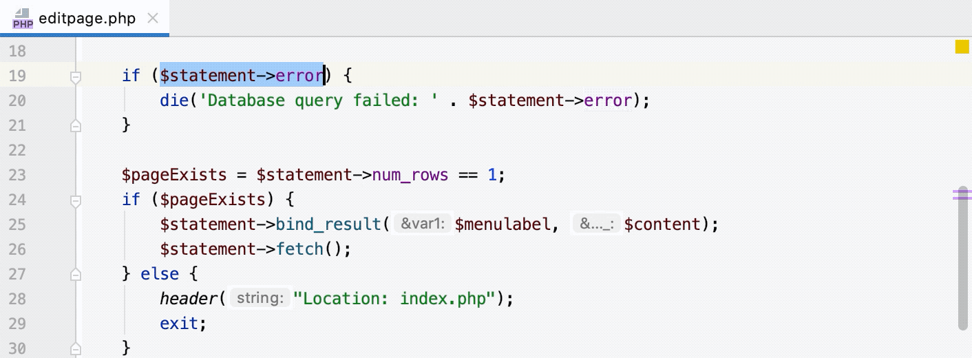 Find and replace text in a file PhpStorm