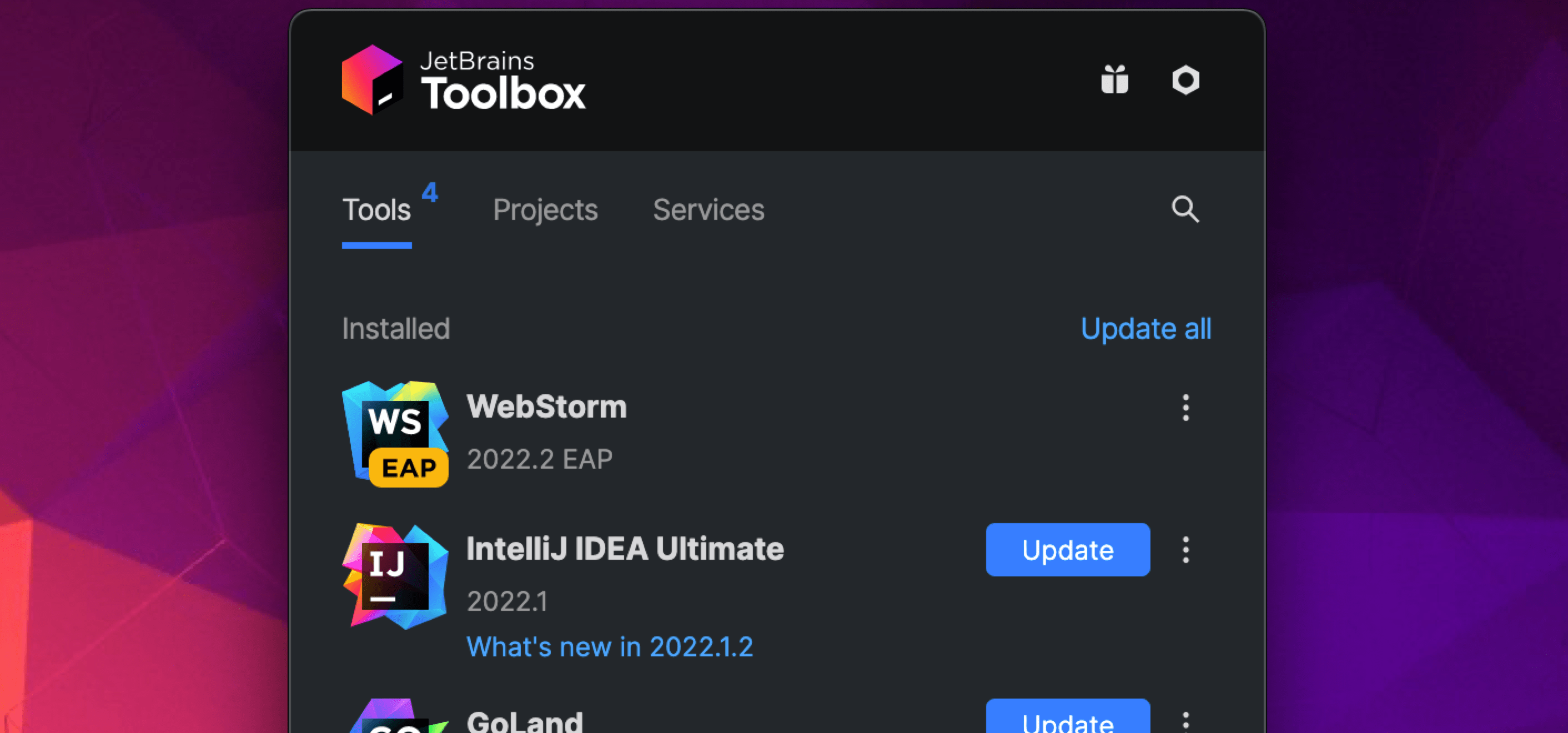 How to move from another JetBrains IDE to Storm Storm