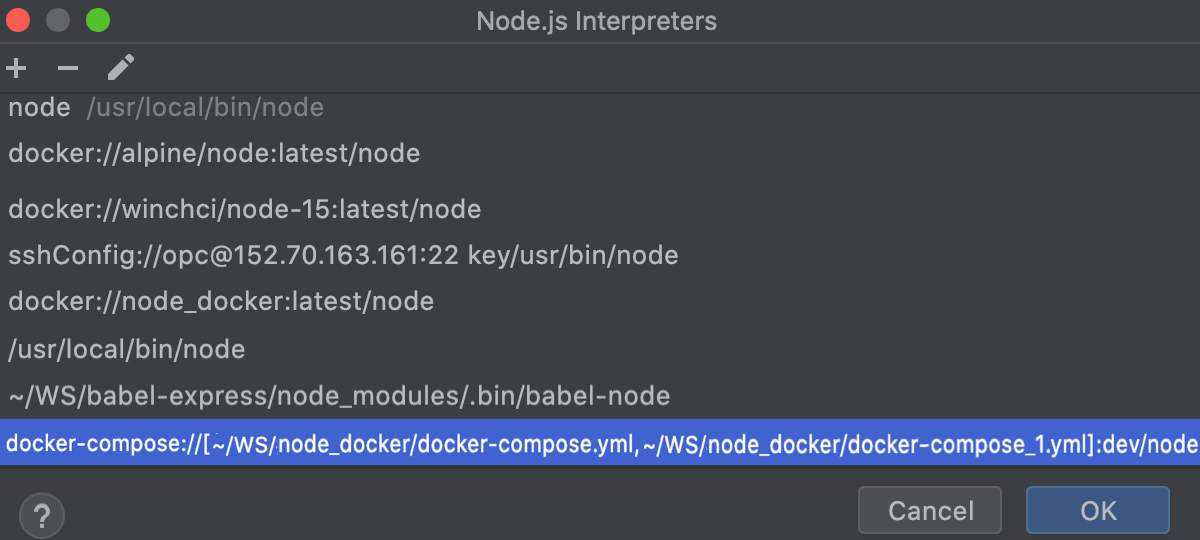 Node.js with Docker Compose AppCode
