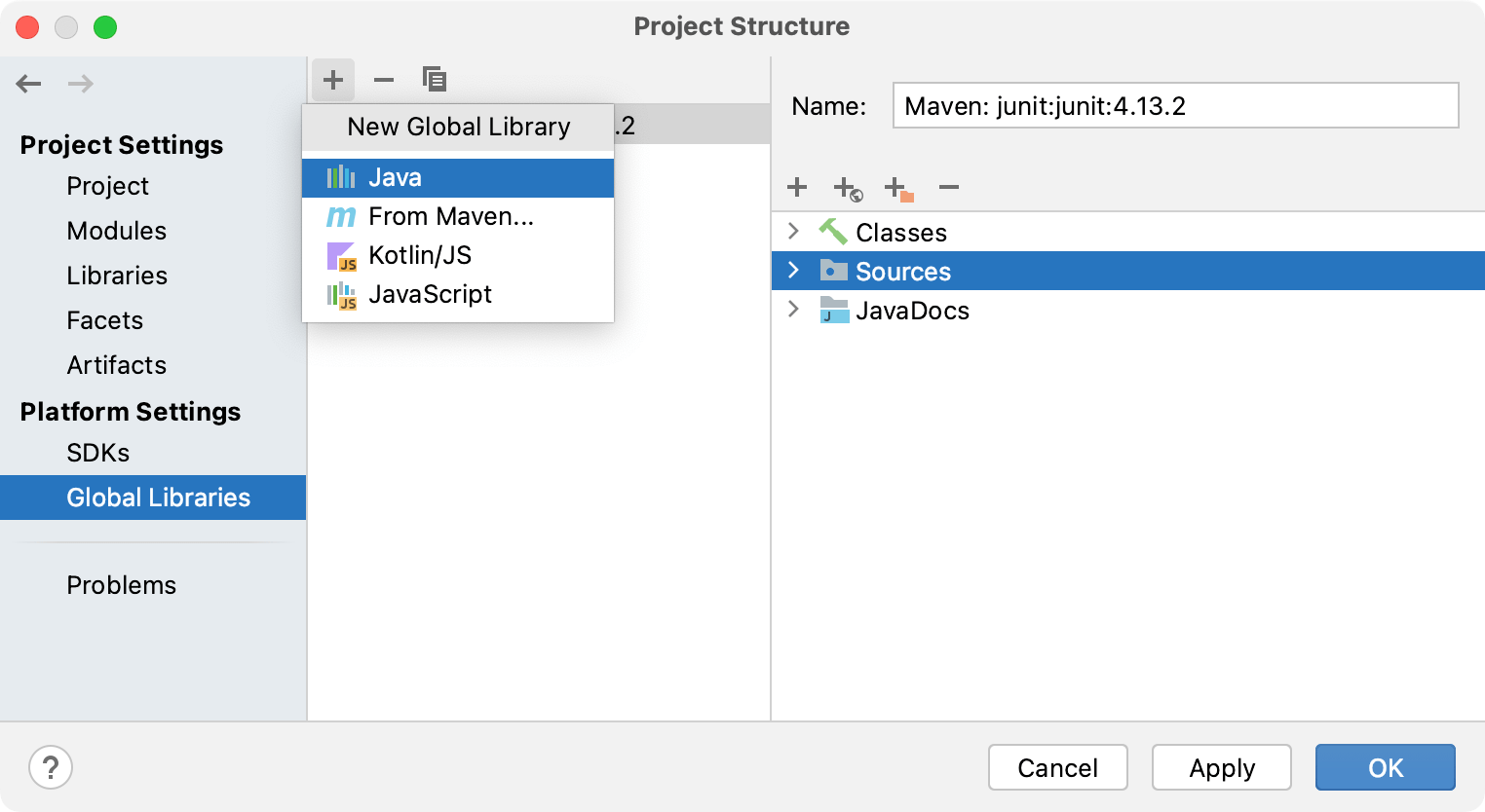 Libraries IntelliJ IDEA Documentation