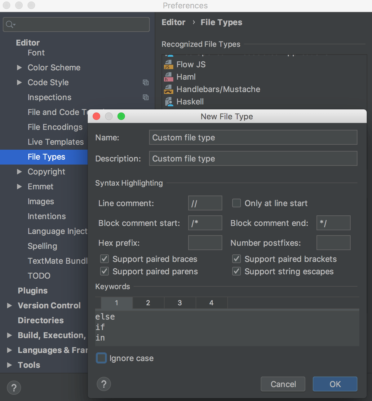 File type associations Storm Documentation