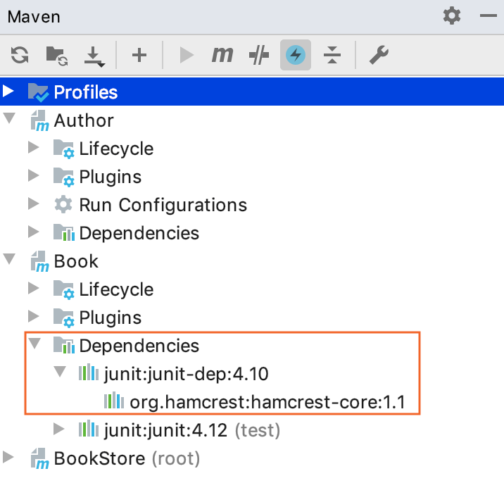 Maven dependencies IntelliJ IDEA Documentation