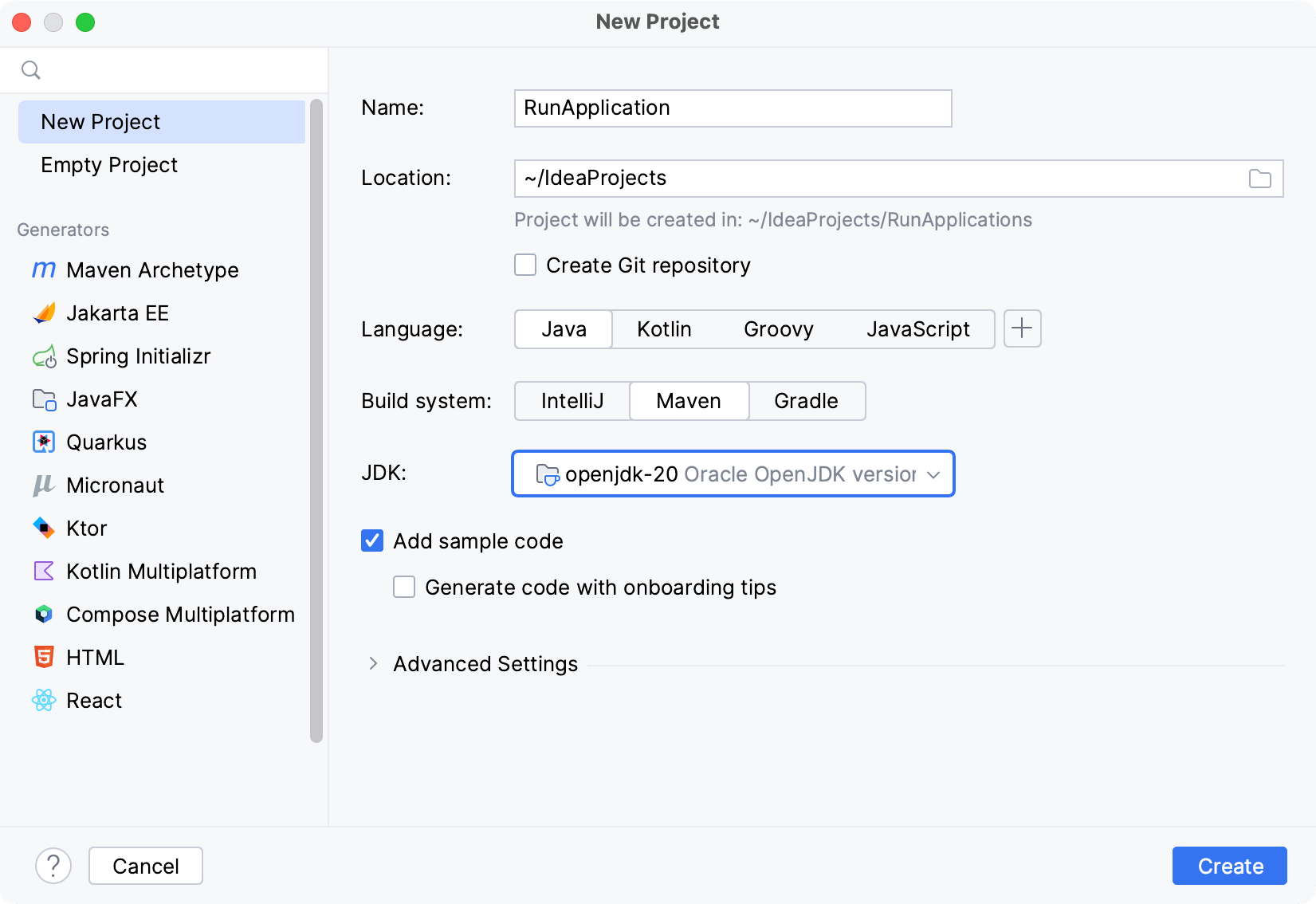 Run a Java application IntelliJ IDEA Documentation