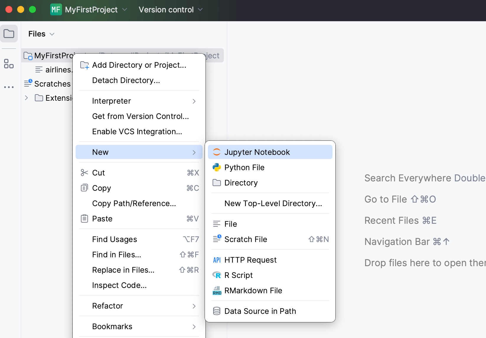 Create and edit Jupyter notebooks DataSpell Documentation