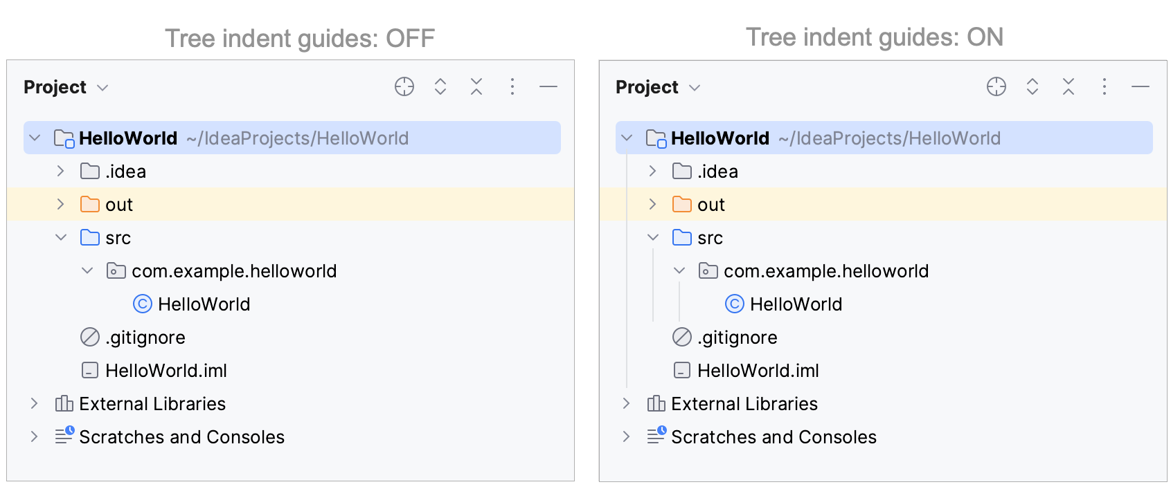 プロジェクトツールウィンドウ IntelliJ IDEA ドキュメント