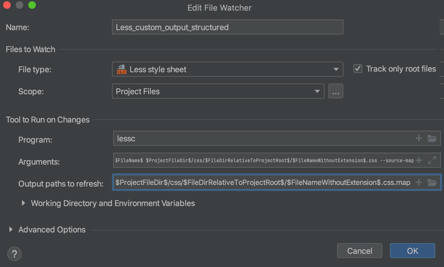 Sass, SCSS, and Less Storm Documentation