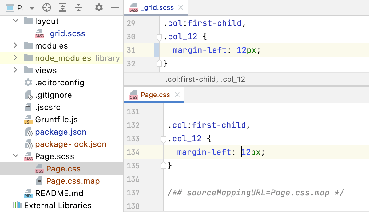 Sass, SCSS, and Less Storm Documentation