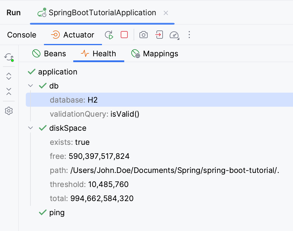 Tutorial Explore Spring support features IntelliJ IDEA Documentation