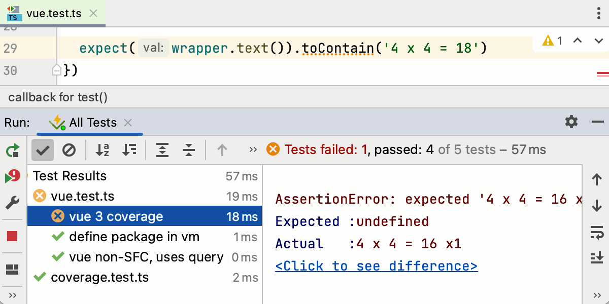 Vitest IntelliJ IDEA Documentation