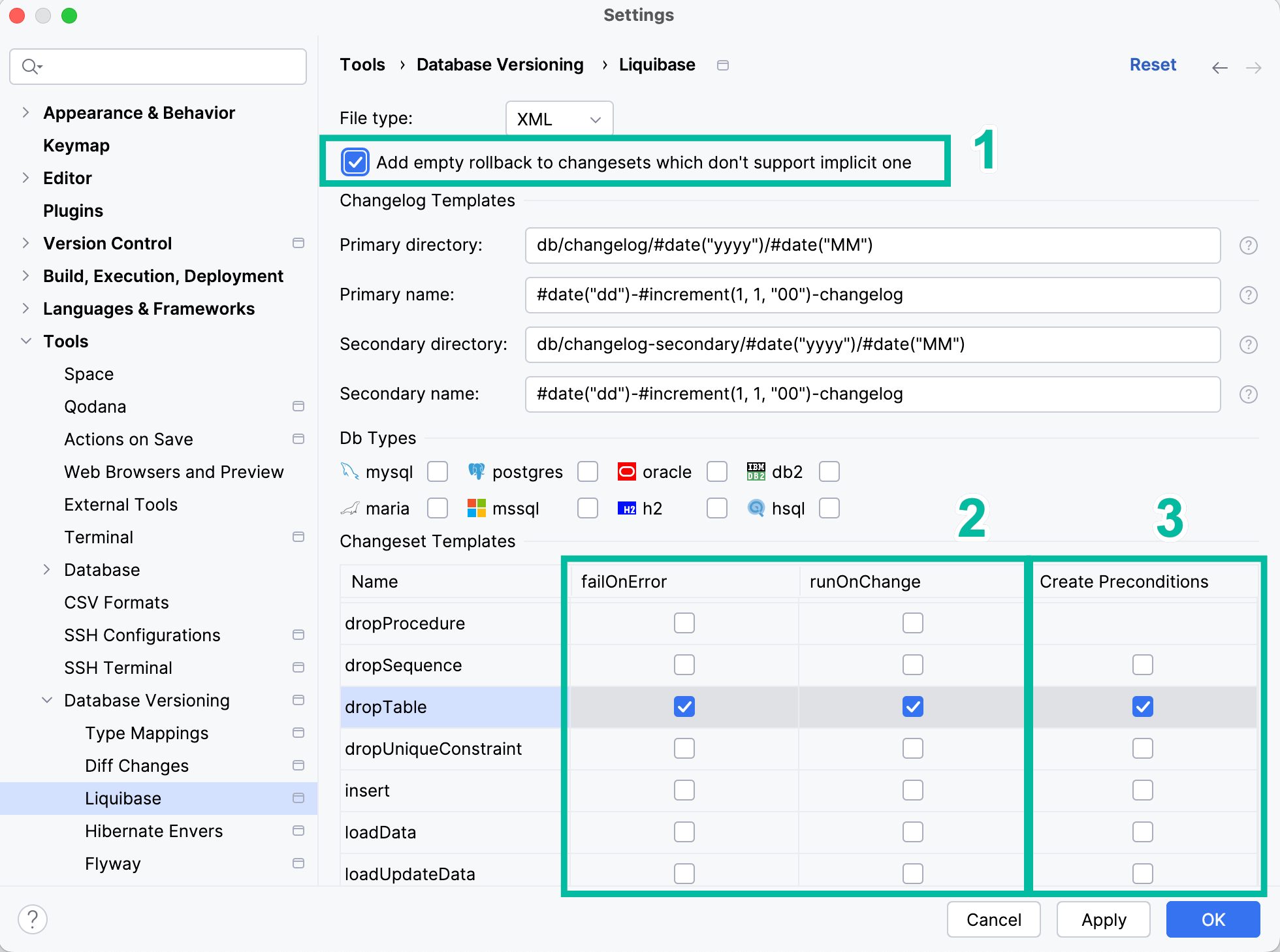 Liquibase IntelliJ IDEA Documentation