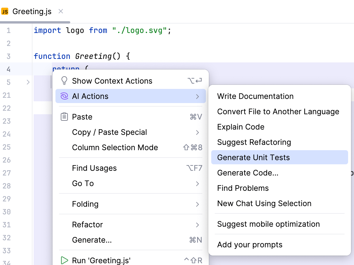 Generate tests with AI Storm Documentation