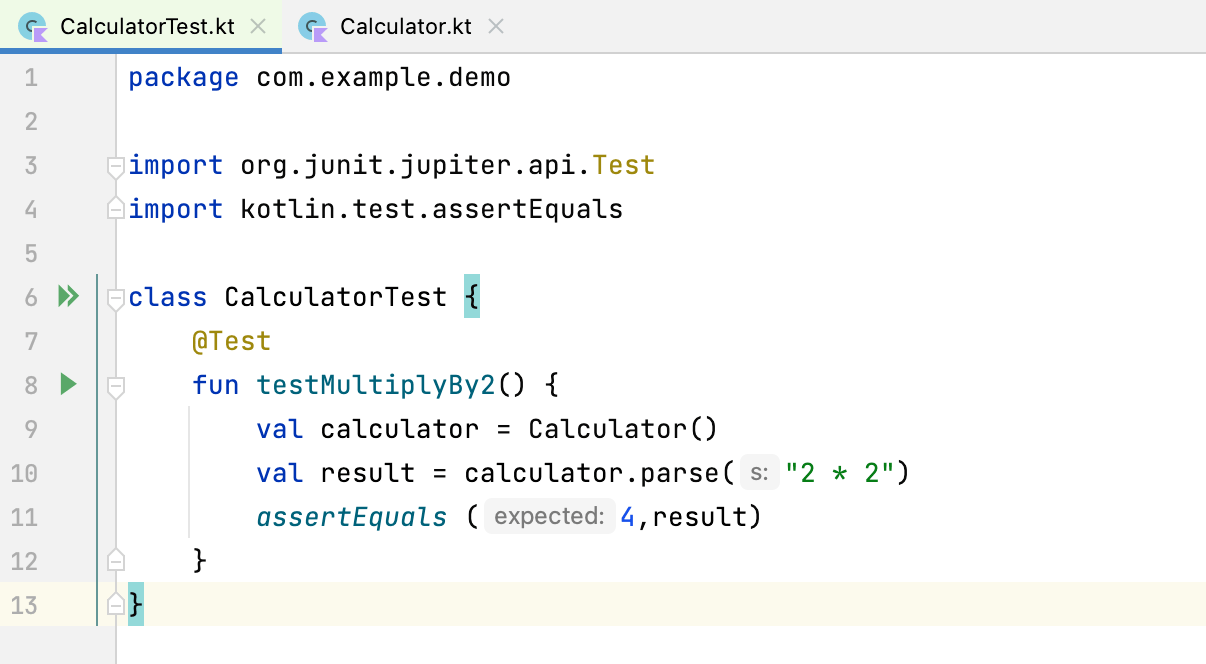 Tutorial Testdriven development with Kotlin Aqua Documentation