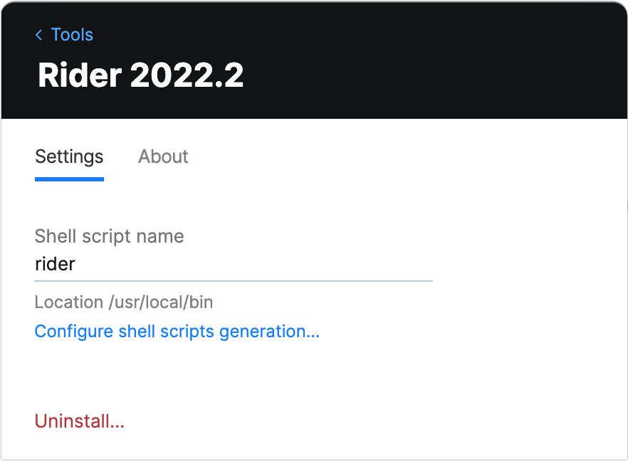 Commandline interface JetBrains Rider