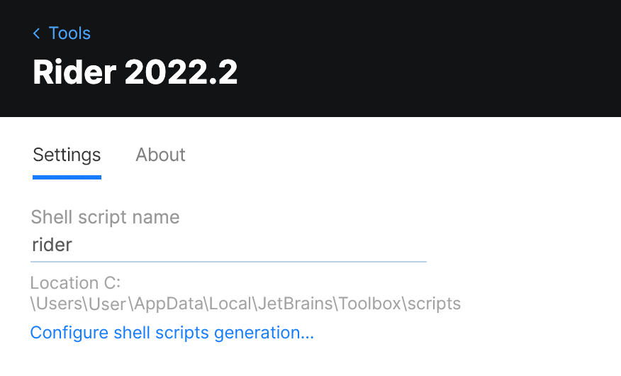 Commandline interface JetBrains Rider Documentation