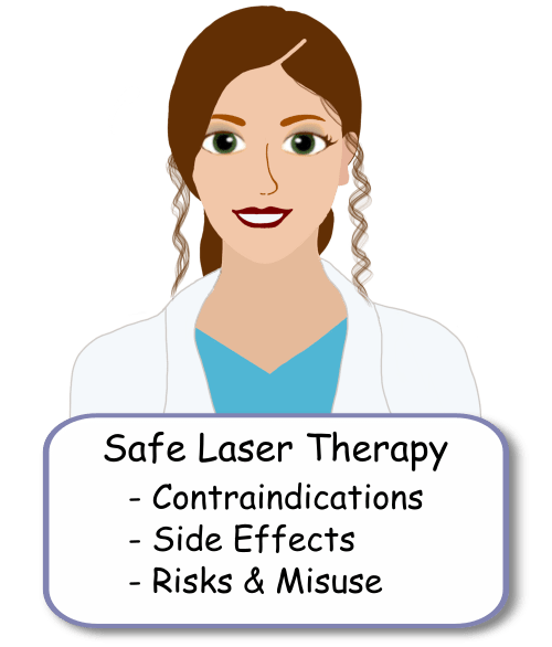 class iv laser therapy contraindications Long Record Custom Image Library