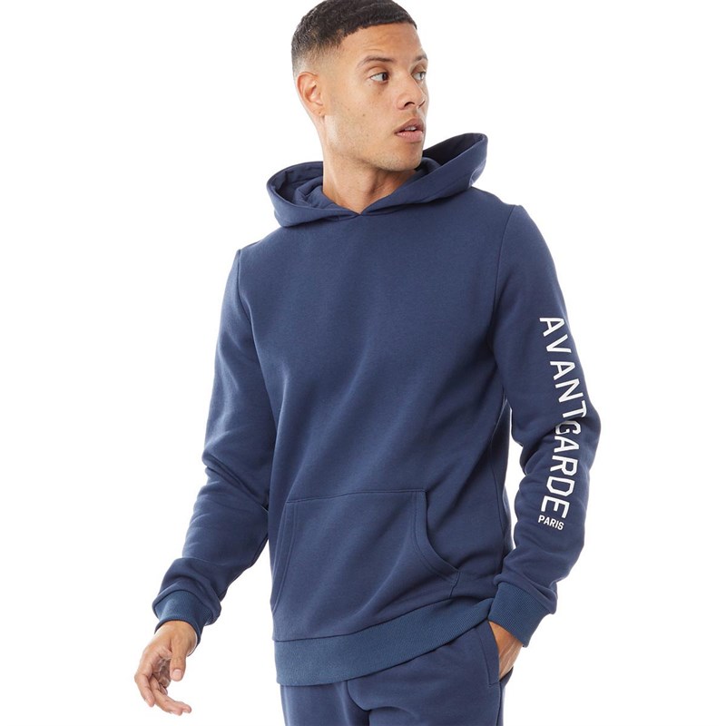 Buy Avant Garde Mens Archie Hoodie Navy
