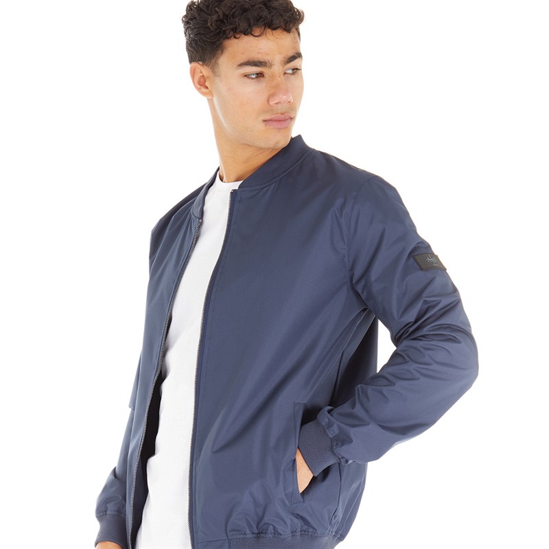 Buy Avant Garde Mens Bomber Jacket Navy