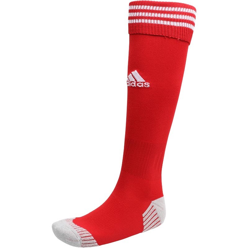 Buy adidas Three Stripe Football Socks Red