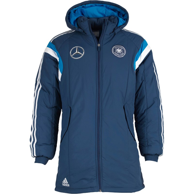 Buy adidas Mens DFB Germany Padded Jacket Blue/White